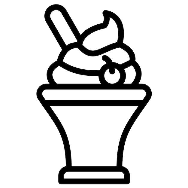 Ilustración de icono vectorial perfecto del conjunto de iconos de World Cuisine