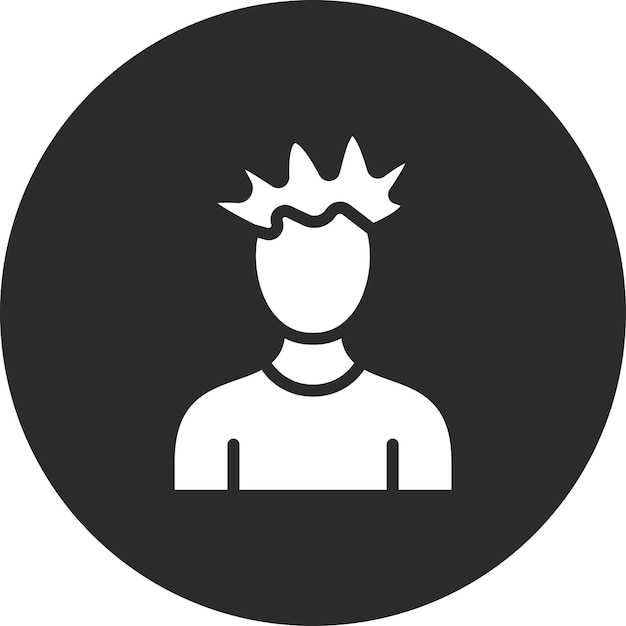 Ilustración del icono vectorial del personaje del juego del juego en línea