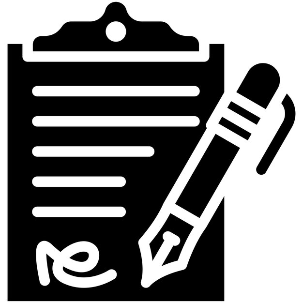 Ilustración del icono vectorial de la petición de las protestas y la desobediencia civil
