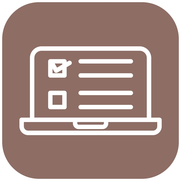 Ilustración del icono vectorial del plan de ensayo del conjunto de iconos de garantía de calidad