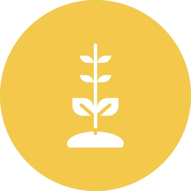 Ilustración del icono vectorial del planeta verde del conjunto de iconos de Dubai