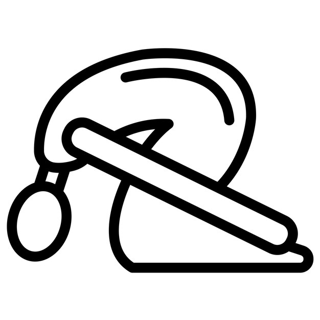 Ilustración del icono vectorial de la postura de la liebre del conjunto de iconos de aptitud física
