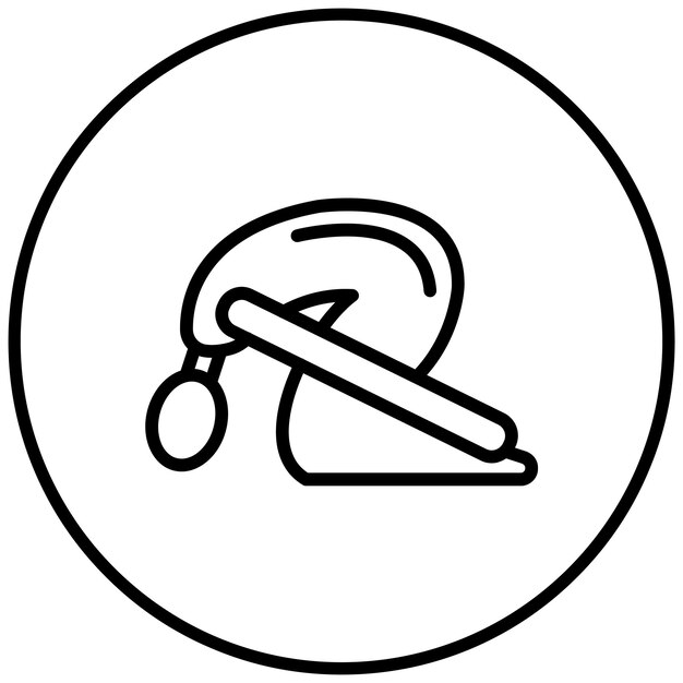 Ilustración del icono vectorial de la postura de la liebre del conjunto de iconos de aptitud física
