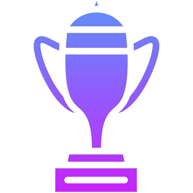 Ilustración del icono vectorial de premios deportivos del conjunto de iconos de eventos de premios