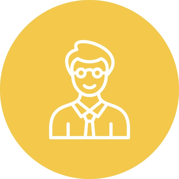 Ilustración del icono vectorial principal del conjunto de iconos de aprendizaje