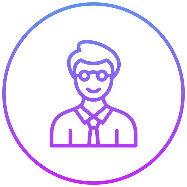 Ilustración del icono vectorial principal del conjunto de iconos de aprendizaje