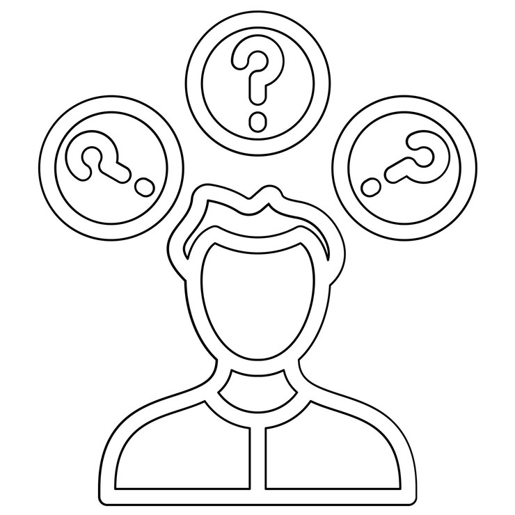 Vector ilustración del icono vectorial del problema del conjunto de iconos de habilidades para la vida