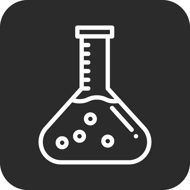 Ilustración de icono vectorial químico del conjunto de iconos de la industria de la gasolina
