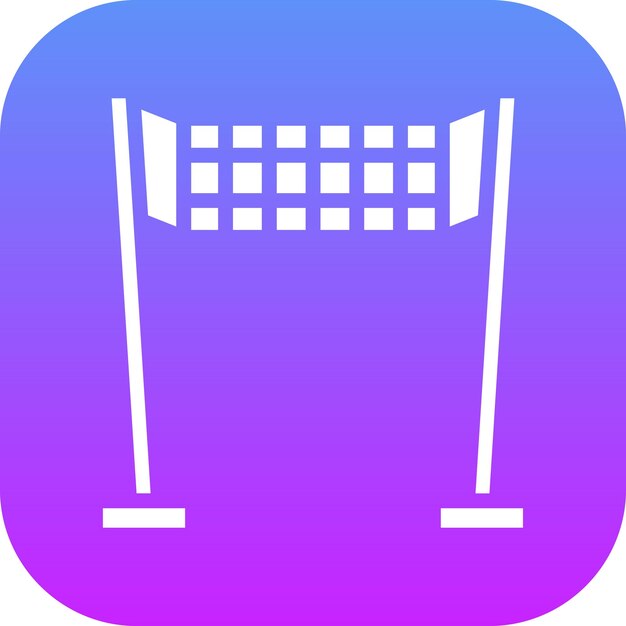 Ilustración del icono vectorial Race Finish del conjunto de iconos de aptitud física