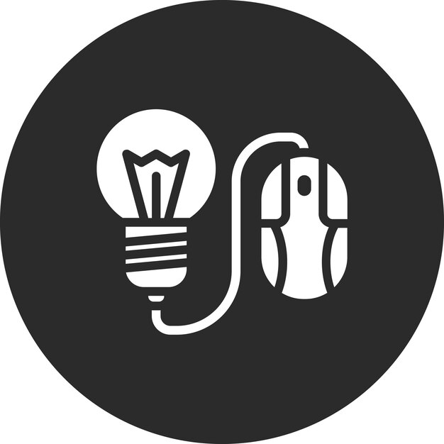 Ilustración del icono vectorial del ratón de Back to School