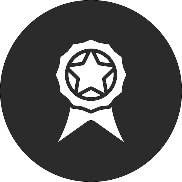 Ilustración del icono vectorial de recompensa del conjunto de iconos del juego en línea