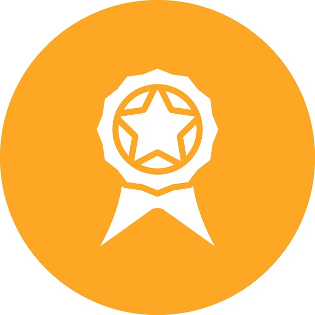 Ilustración del icono vectorial de recompensa del conjunto de iconos del juego en línea