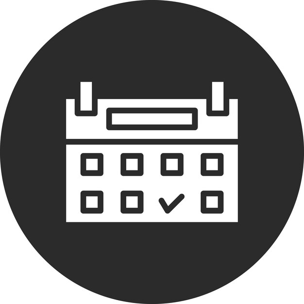 Ilustración del icono vectorial de reservas de hoteles del conjunto de iconos de servicios hoteleros