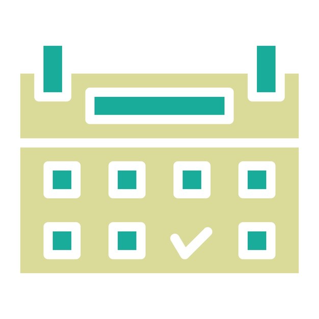 Ilustración del icono vectorial de reservas de hoteles del conjunto de iconos de servicios hoteleros