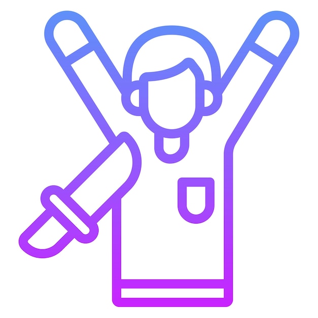 Ilustración del icono vectorial de robo del conjunto de iconos de Crimen y Ley