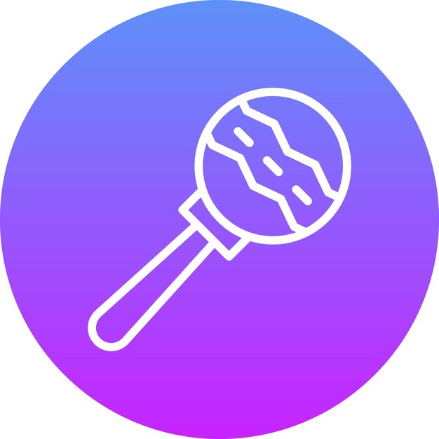 Ilustración del icono vectorial de ruido del conjunto de iconos del jardín de infantes