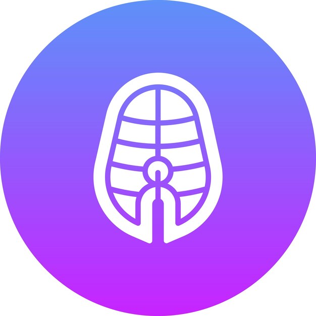 Ilustración del icono vectorial del salmón del conjunto de iconos del restaurante