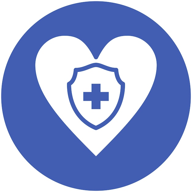 Ilustración del icono vectorial de salud y seguridad del icono de catering