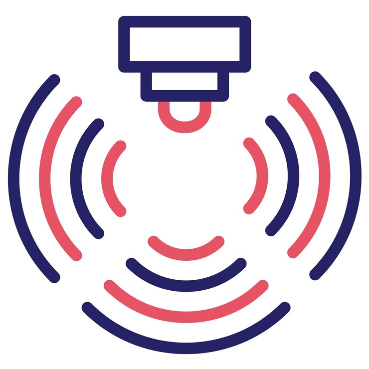 Vector ilustración del icono vectorial de los sensores del conjunto de iconos de análisis de datos