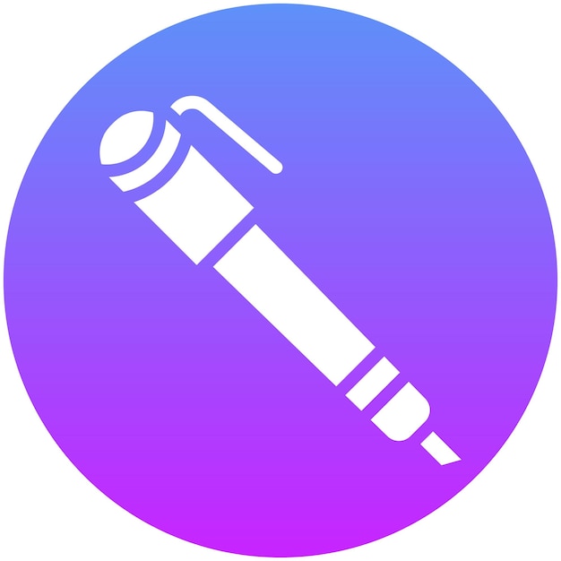 Ilustración del icono vectorial de Sharpie del conjunto de iconos de mejoras para el hogar
