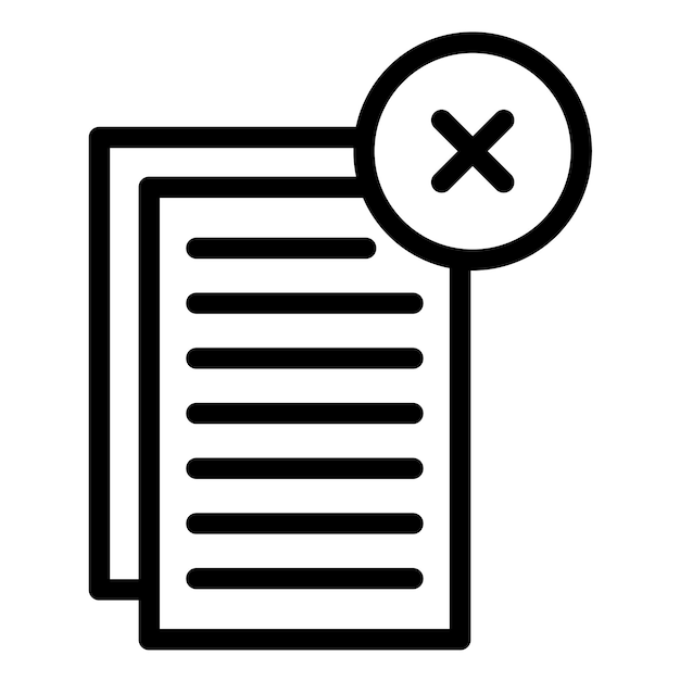 Ilustración del icono vectorial del sistema corrupto del conjunto de iconos de corrupción