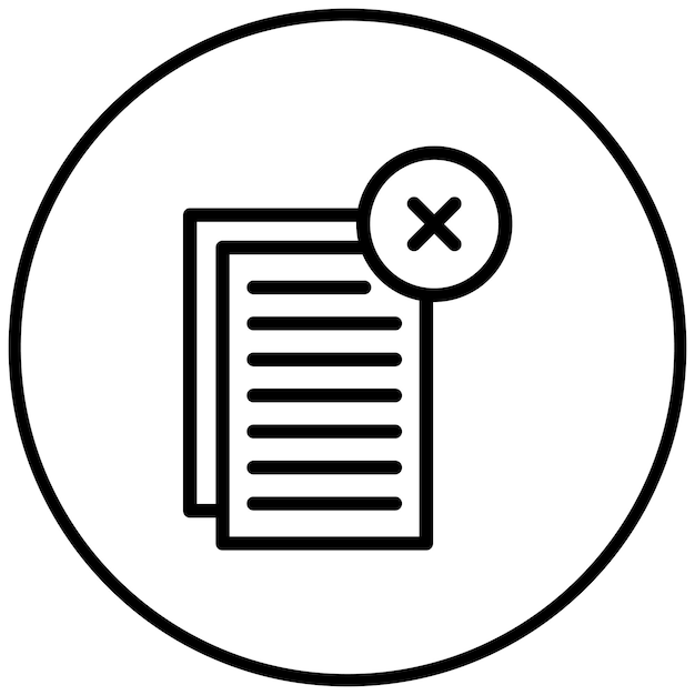 Ilustración del icono vectorial del sistema corrupto del conjunto de iconos de corrupción