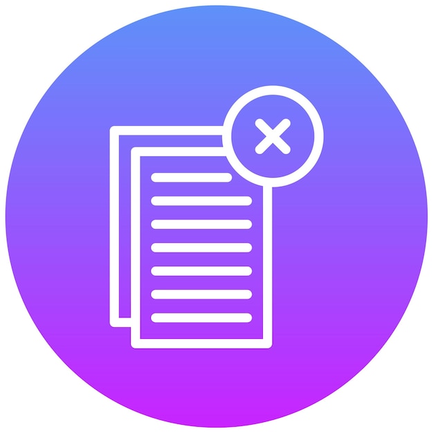 Ilustración del icono vectorial del sistema corrupto del conjunto de iconos de corrupción