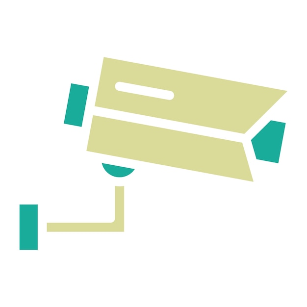 Ilustración del icono vectorial de Smart Cctv del conjunto de iconos de Smart Home