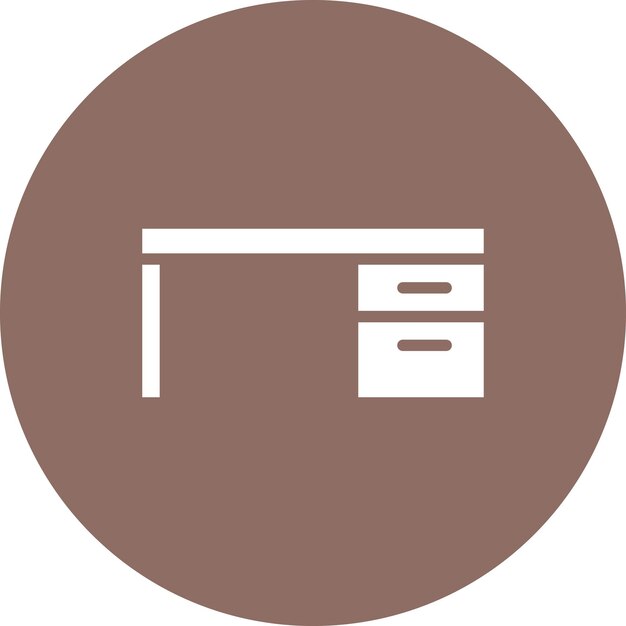 Ilustración del icono vectorial de la tabla del conjunto de iconos de ingeniería