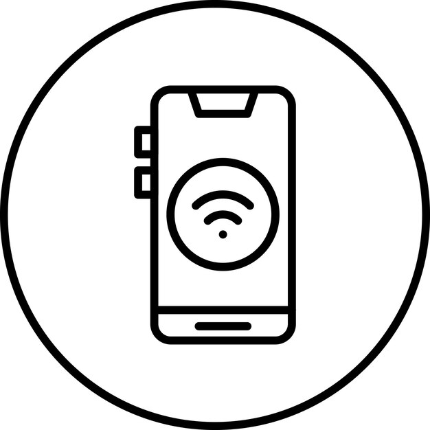 Ilustración del icono vectorial de la tecnología del conjunto de iconos de la tecnología