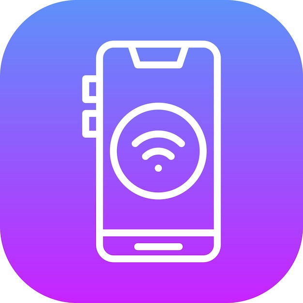 Ilustración del icono vectorial de la tecnología del conjunto de iconos de la tecnología