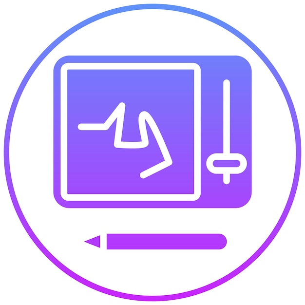 Ilustración del icono vectorial de Telesketch del conjunto de iconos de juguetes para niños
