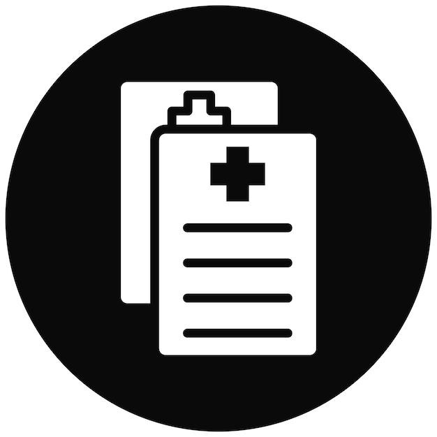 Ilustración del icono vectorial del testamento del conjunto de iconos funerarios
