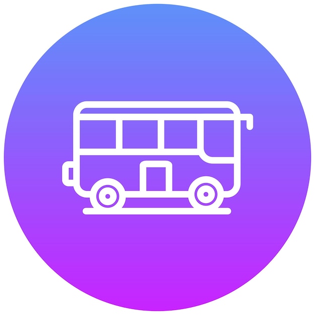 Ilustración del icono vectorial de transporte del conjunto de íconos de la peregrinación del Hajj