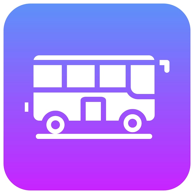 Ilustración del icono vectorial de transporte del conjunto de íconos de la peregrinación del Hajj