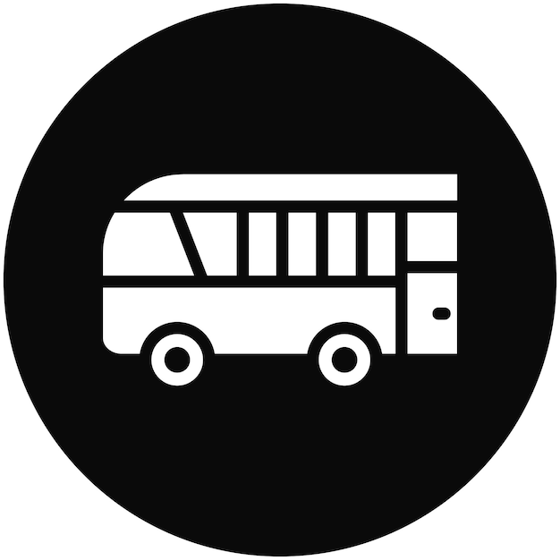 Ilustración del icono vectorial de transporte del conjunto de iconos de planificación de vacaciones