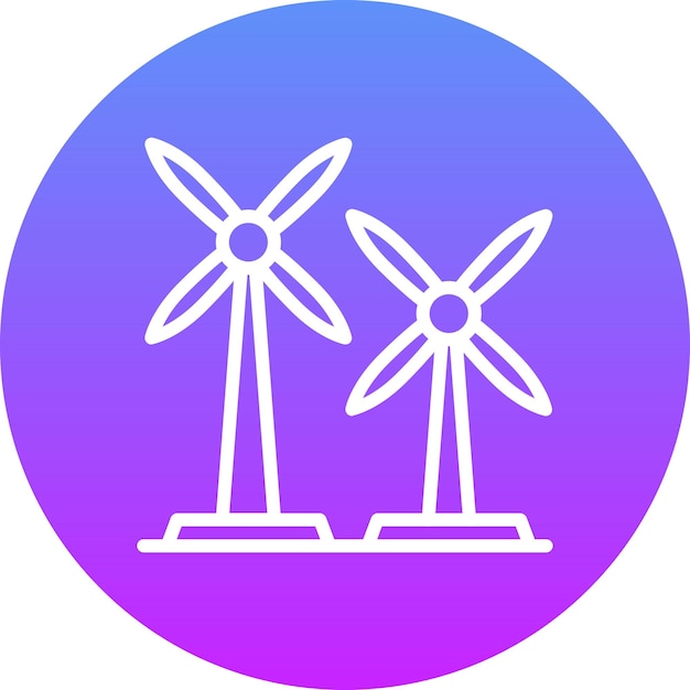 Ilustración del icono vectorial de la turbina de resorte del conjunto de iconos de resorte
