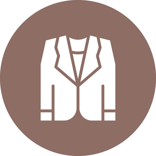 Ilustración del icono vectorial de Tuxedo del conjunto de iconos de costura