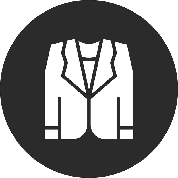 Ilustración del icono vectorial de Tuxedo del conjunto de iconos de costura