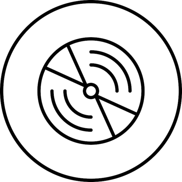 Ilustración de icono vectorial de vinilo del conjunto de iconos del Año Nuevo