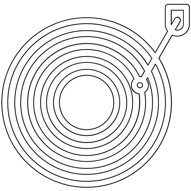 Ilustración de icono vectorial de vinilo del conjunto de iconos de Back to School