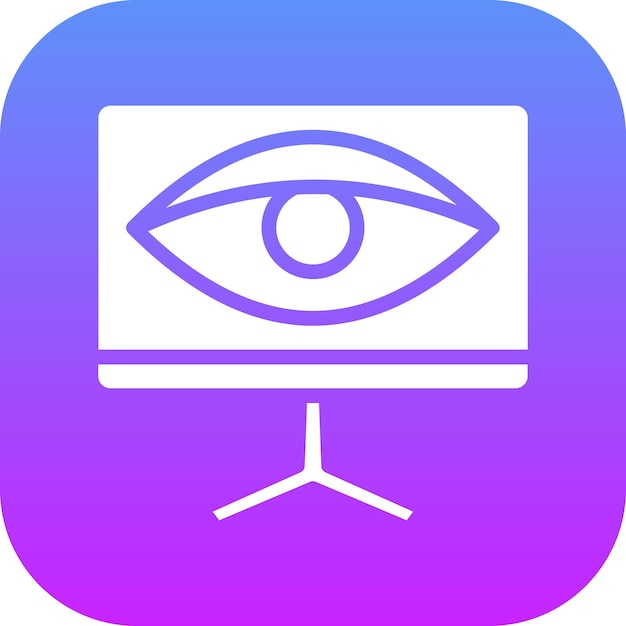 Ilustración del icono vectorial de visualización del conjunto de iconos de habilidades para la vida