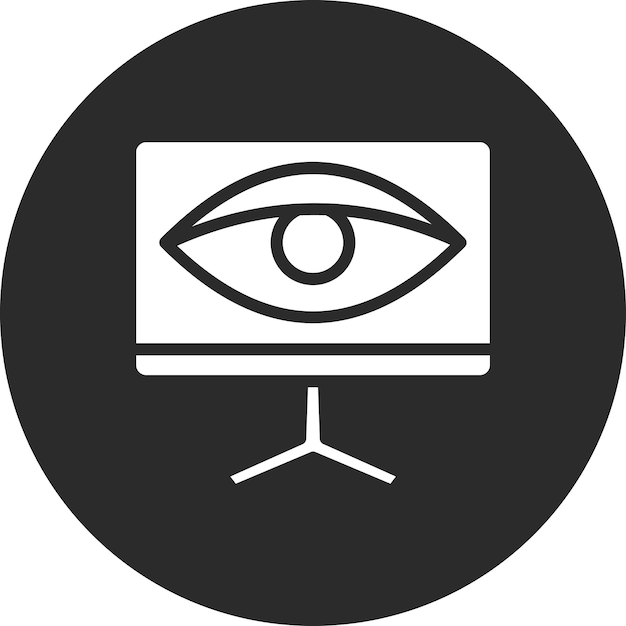 Ilustración del icono vectorial de visualización del conjunto de iconos de habilidades para la vida