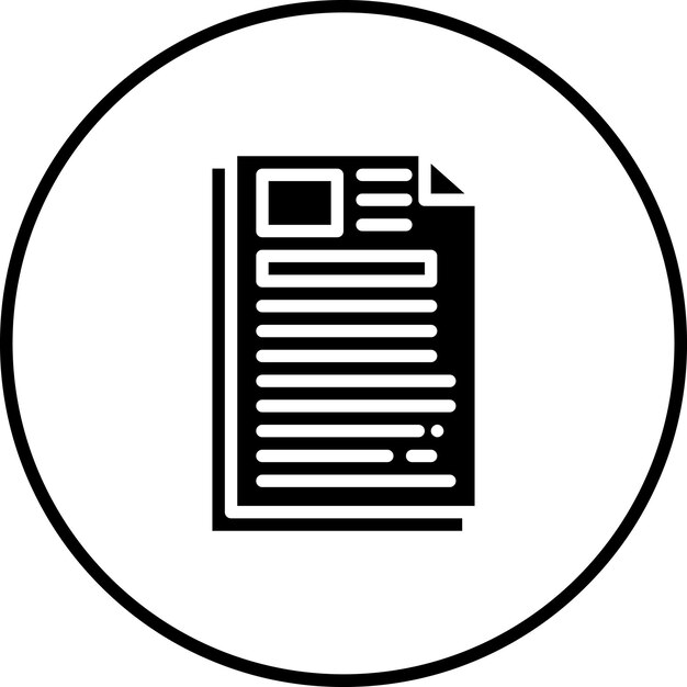 Ilustración de íconos vectoriales de archivos del iconset de Crimen y Ley