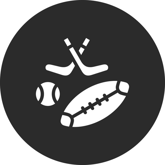 Ilustración de iconos vectoriales de deportes del conjunto de iconos de aprendizaje