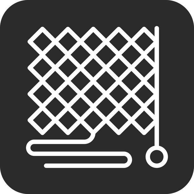 Ilustración de íconos vectoriales de diseño de iconos de costura