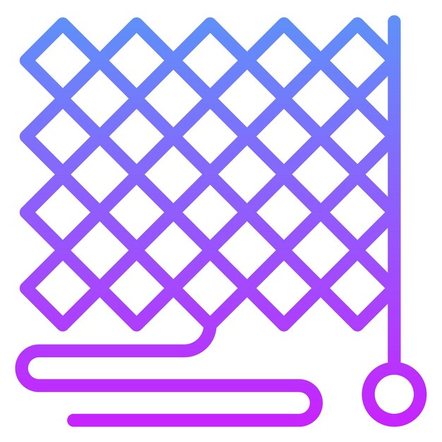 Ilustración de íconos vectoriales de diseño de iconos de costura
