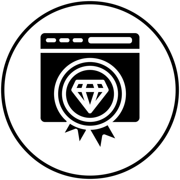 Ilustración de iconos vectoriales premium del conjunto de iconos de marketing web