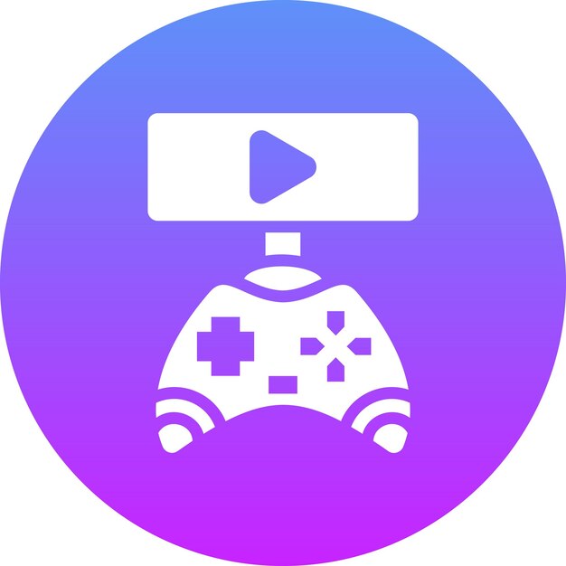 Ilustración de íconos vectoriales de videojuegos de OnGCG