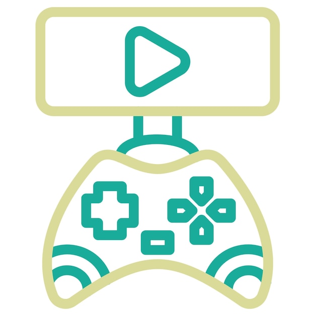 Ilustración de íconos vectoriales de videojuegos de OnGGSCE Iconos de juegos